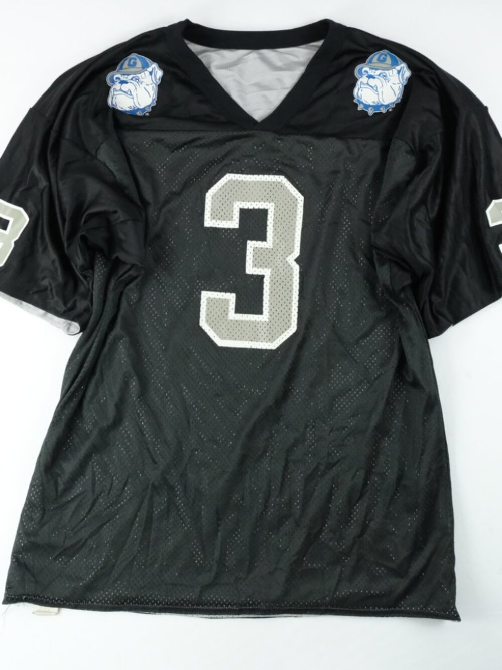 Vintage 90s Georgetown Hoyas Reversible V-neck Jersey Sz. XL  Team Apparel USA